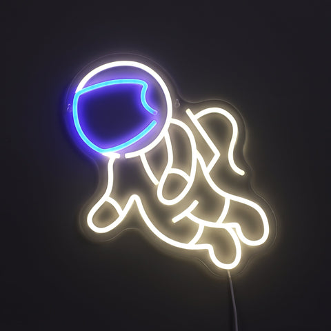 Astronaut Neon Væglampe