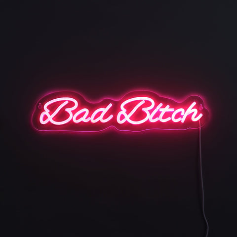 Bad Bitch Neon Væglampe