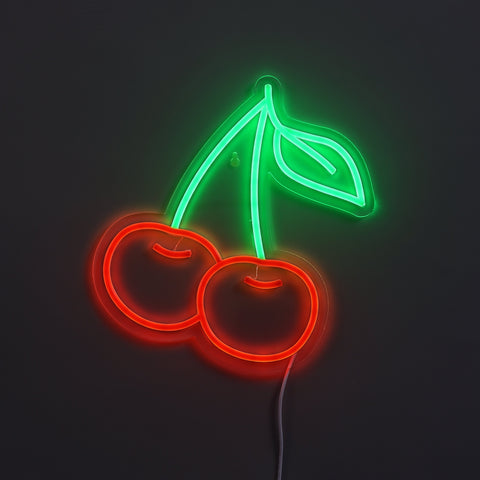 Cherry Neon Væglampe