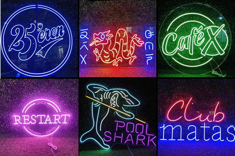 Design your own neon sign