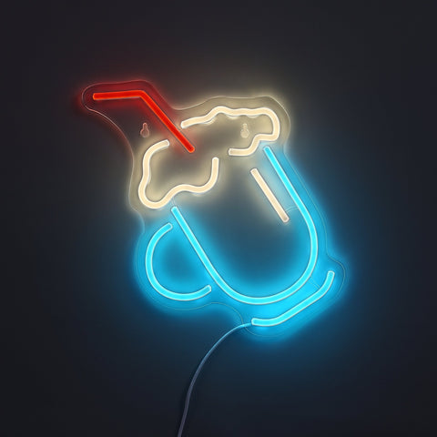 Milkshake Neon Væglampe