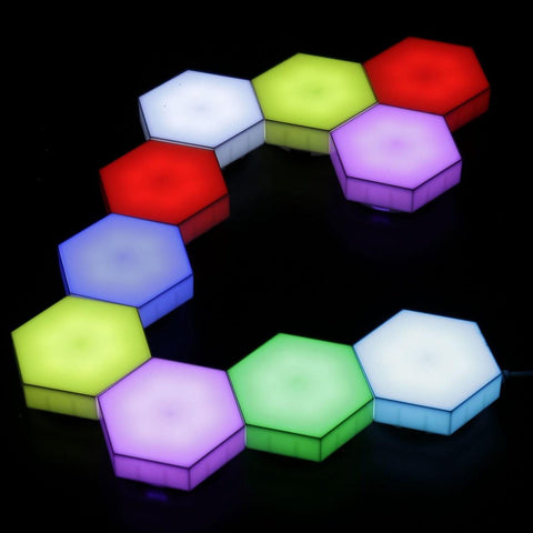 Hexagon LED 5-Set Touch/Remote