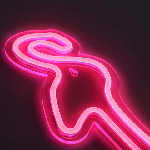 Flamingo Neon Væglampe